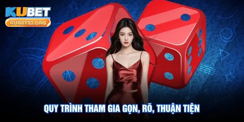 Quy trình tham gia gọn, rõ, thuận tiện Quy trình tham gia gọn, rõ, thuận tiện
